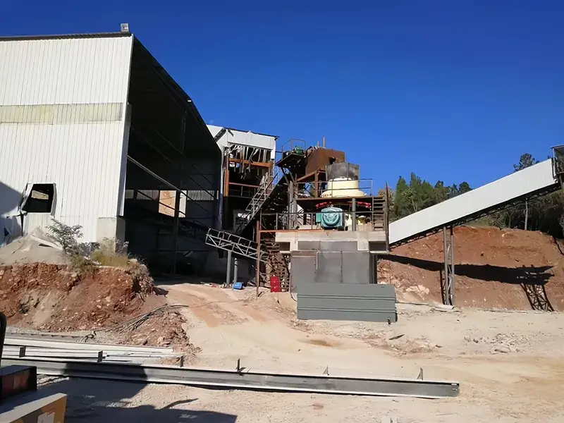 Projeto de britagem de dolomita de 1.000 t/h em Hubei