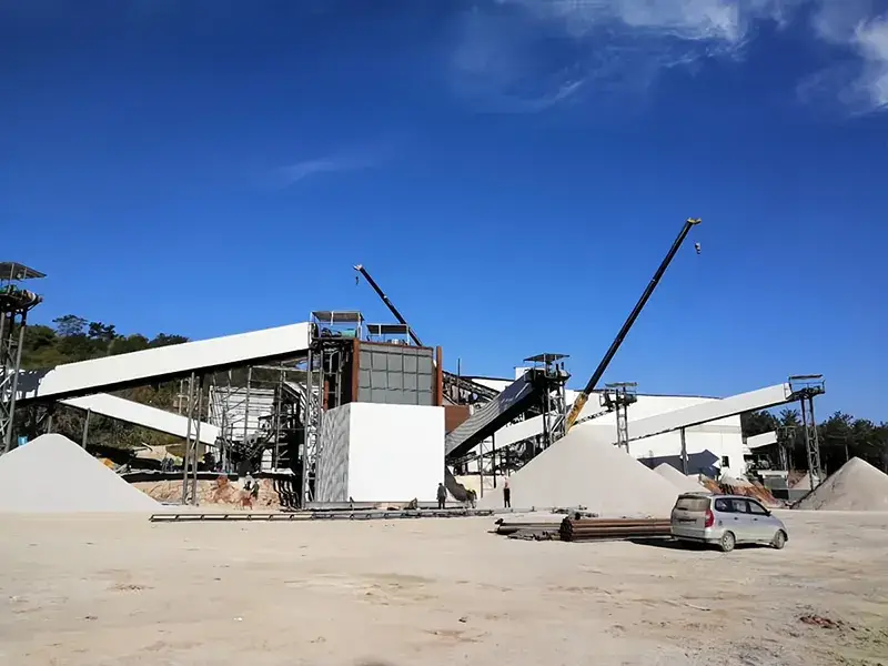 Projeto de britagem de dolomita de 1.000 t/h em Hubei