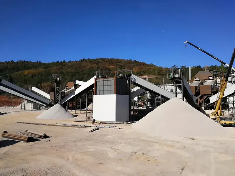 Projeto de britagem de dolomita de 1.000 t/h em Hubei