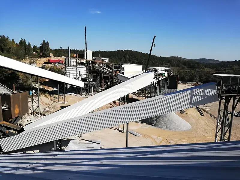 Projeto de britagem de dolomita de 1.000 t/h em Hubei