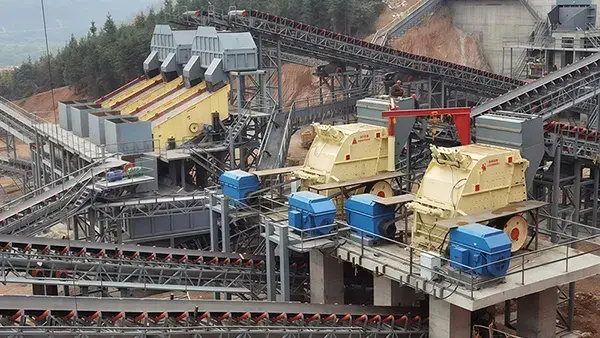 Projeto de britagem de calcário de 1.500 t/h em Hubei