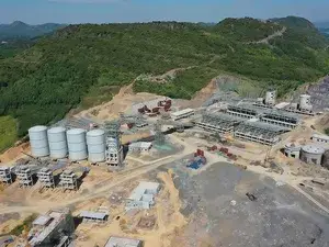 Projeto de usina de agregados de 20 milhões de toneladas/ano em Guangxi