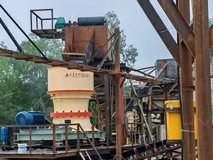 Projeto de usina de agregados de 450 t/h no Camboja