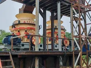 Projeto de usina de agregados de 450 t/h no Camboja