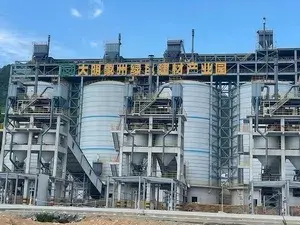 Projeto de torre de produção de areia de calcário em Laibin, Guangxi, China (800 t/h)