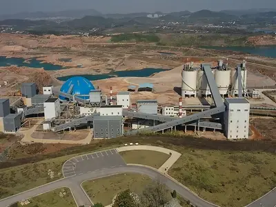 Baowu Group Wulongquan Mining, projeto de produção de 10 milhões de toneladas por ano de areia e agregados