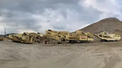 Projeto de planta de britagem móvel em Dongguan, Guangdong (300 toneladas por hora)