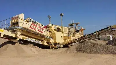 Projeto de usina de britagem móvel em Jiangyin, Jiangsu (300 toneladas por hora)