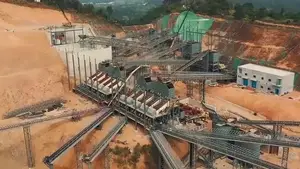 Projeto de usina de agregados de 5.000.000 t/ano em Guangxi
