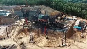Projeto de usina de agregados de 1.500 tph em Guangdong