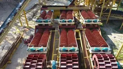 Projeto de produção e lavagem de areia em Jiangmen, Guangdong