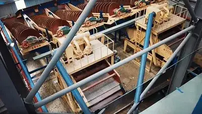 Projeto da unidade de produção de agregados da EPC em Wenchuan, Sichuan