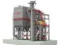 Usina para produção de areia seca