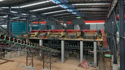 Projeto de planta de agregados em Hengyang, Hunan (7,5 milhões de toneladas por ano)