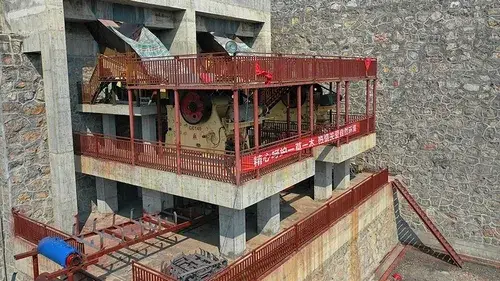 Planta de britagem de minério de ferro para a Baowu Resources Company em Bomi, Libéria