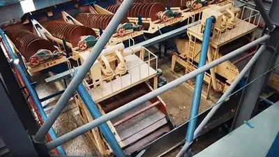 Projeto da unidade de produção de agregados da EPC em Wenchuan, Sichuan