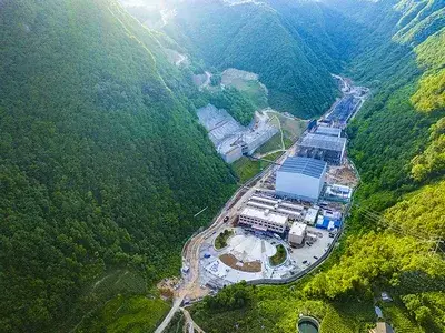 Projeto de planta de agregados em Chongqing (15 milhões de toneladas por ano)