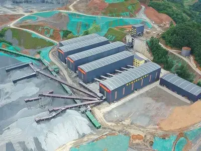 Projeto de planta de agregados da Wuzhou City Investment em Guangxi (10 milhões de toneladas por ano)