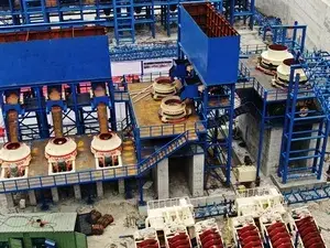 Projeto de planta de agregados em Wenchuan, Sichuan (5 milhões de toneladas por ano)