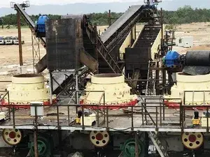 Projeto de linha de produção de agregados em Chonburi, Tailândia