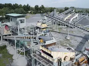 Projeto de linha de produção de agregados em Binh Phuoc, Vietnã