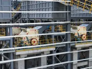 Projeto de linha de produção de agregados em Wushan, Chongqing