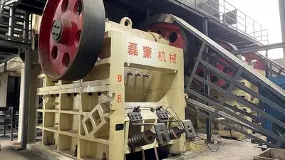 Fábrica de calcário em Yuzhou, Henan (10 milhões de toneladas por ano)