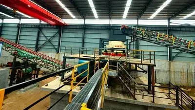 Projeto de planta de agregados em Hengyang, Hunan (7,5 milhões de toneladas por ano)