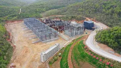 Projeto da usina de agregados da empresa Juwuxing em Jingmen, Hubei