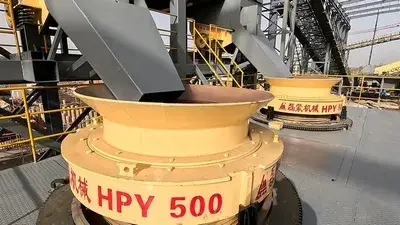 Projeto de planta de agregados em Jingmen, Hubei (7 milhões de toneladas por ano)
