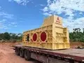 Britador de impacto de rolo duplo