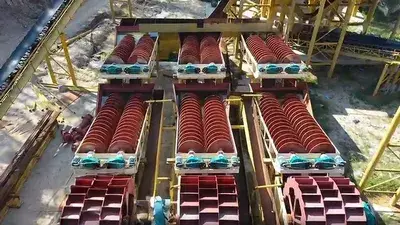 Projeto de produção e lavagem de areia em Jiangmen, Guangdong