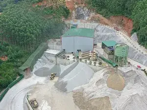 Projeto da planta de agregados da empresa de mineração Fenglin em Guangxi