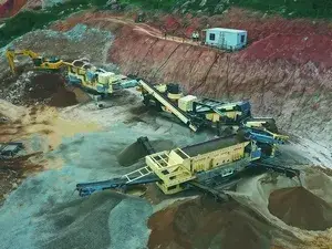 Projeto de usina de britagem móvel em Fujian
